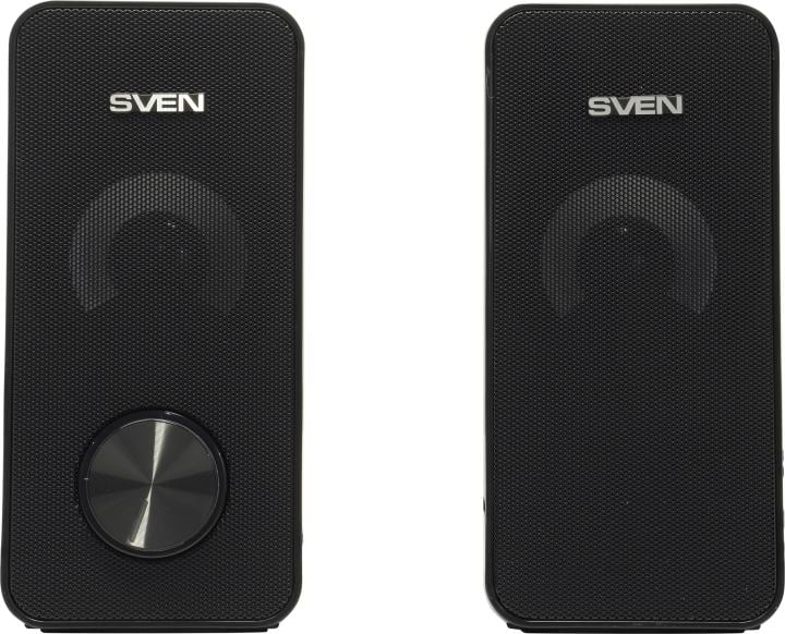 Акустическая система Sven 335, черная черный 2х3Вт,USB