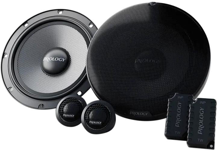 PRPX65CS Колонки автомобильные Prology PX-65CS 200Вт 90дБ 4Ом 16см (6.5дюйм) (ком.:2кол.) компонентные двухполосные