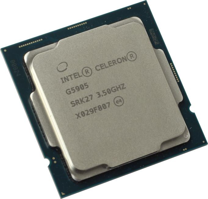 Центральный Процессор Intel Celeron G5905 OEM (Comet Lake, 14nm, C2/T2, Base 3,50GHz, UHD 610, L3 4Mb, TDP 58W, S1200) OEM