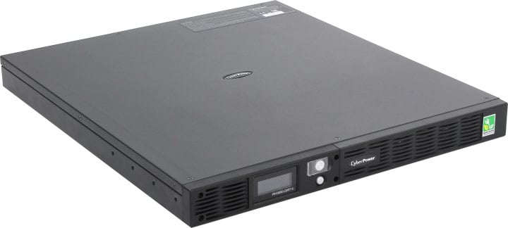ИБП CyberPower PR1000ELCDRT1U, Rackmount, Rackmount, Line-Interactive, 1000VA/800W, 6 IEC-320 С13 розеток, USB&Serial, SNMPslot, LCD дисплей, Black, 0.6х0.55х0.15м., 24.4кг./ UPS Line-Interactive CyberPower PR1000ELCDRT1U 1000VA/800W USB/RS-232/EPO/SNMPslot (6 IEC С13)