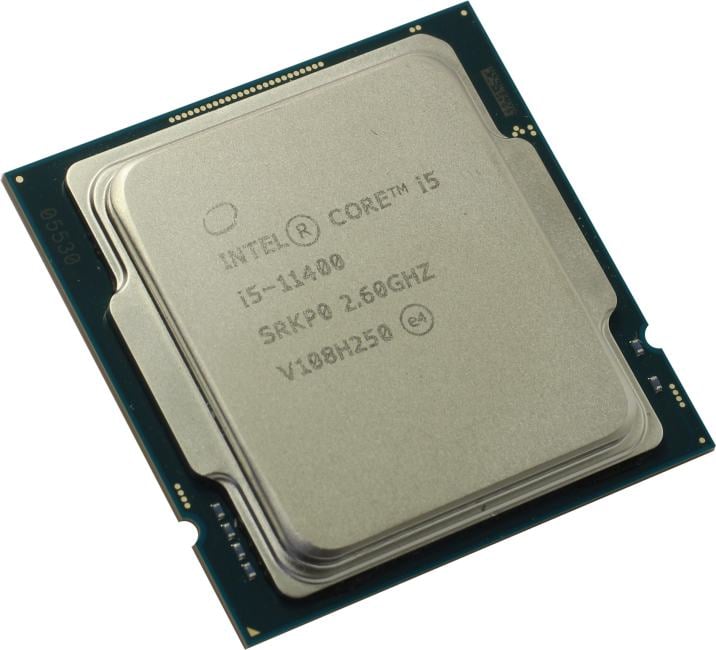 CPU Intel Core i5-11400      2.6 GHz/6core/SVGA UHD Graphics 730/3+12Mb/65W/8  GT/s  LGA1200