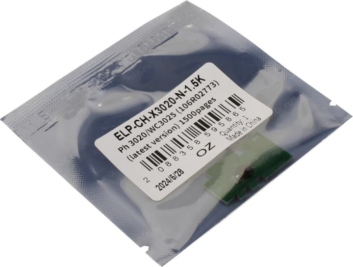 <ELP-CH-X3020-N-1.5K> Чип Xerox Phaser 3020/WC3025 (106R02773)  1.5K (последняя версия)