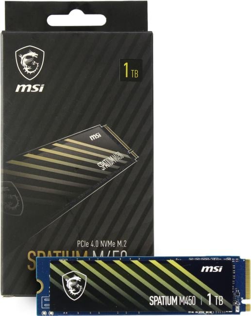 SSD 1 Tb M.2 2280 M MSI <SPATIUM M450 PCIe  4.0  NVMe  M.2 1TB>