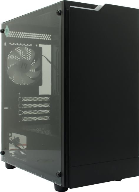 Minitower ZALMAN <ZM-T4 Plus Black> MicroATX без БП