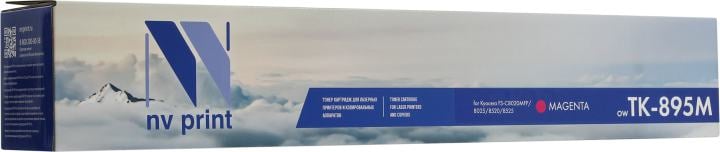 Картридж NV-Print аналог TK-895M Magenta для Kyocera FS-C8020/8025/8520/8525