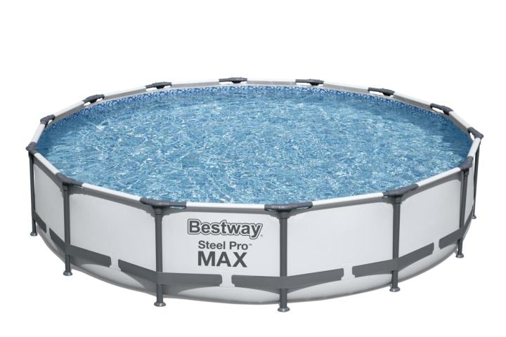 Бассейн каркасный Bestway 56595, 427×84см, 10220 л, с насосом
