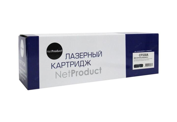 Картридж NetProduct N-CF530A, для HP CLJ Pro, черный, 1,1K