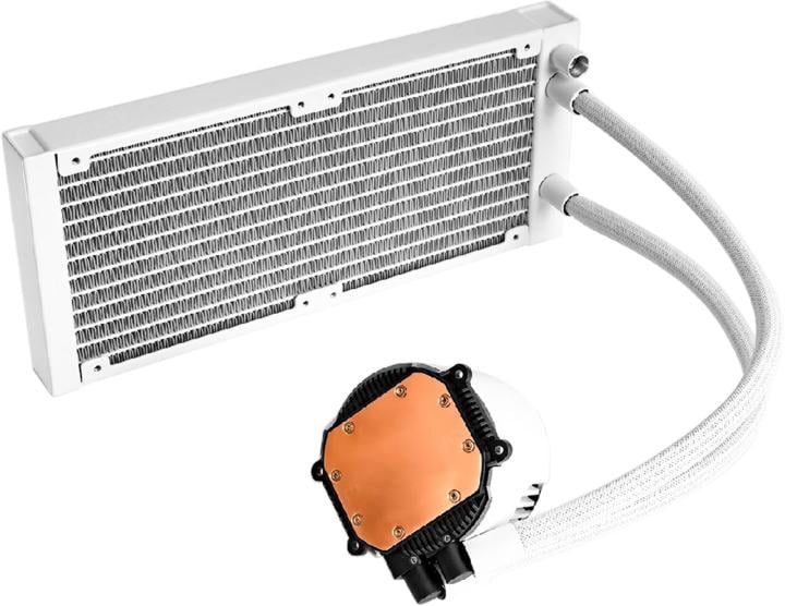 СВО Valkyrie Jarn 240 ARGB White / 2x120mm ARGB fans, 700-1850RPM, 75CFM, 34dBA, 250W TDP / HW C240W