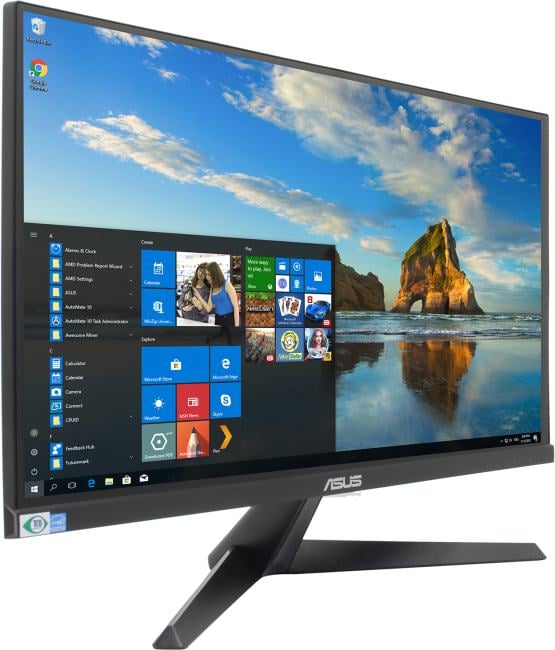 Монитор ASUS 23.8" VY249HE IPS 1920x1080 1ms 250cd 75Hz D-Sub HDMI Black
