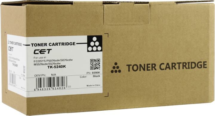 Картридж CET <8996K> TK-5240K Black для  Kyocera Ecosys M5526cdn/M5526cdw/P5026cdn