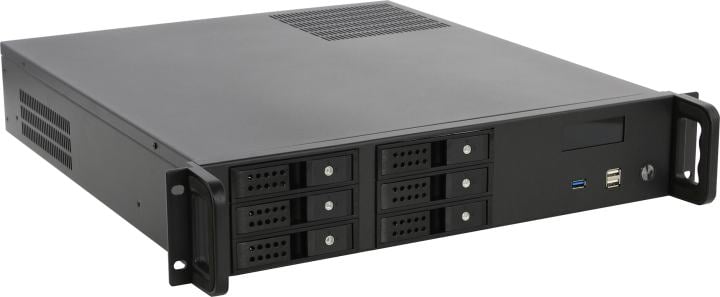 Server Case 2U  Exegate Pro <2U480-HS06>  ATX  600W  (24+4x4пин) <EX279754RUS>