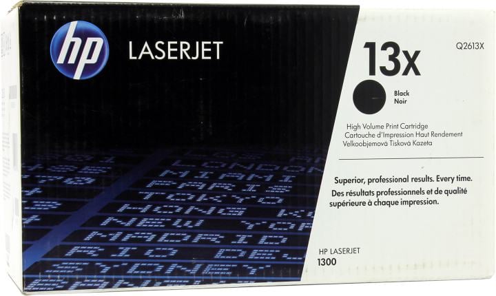 Картридж лазерный HP Q2613X черный бар.в компл. (4000стр.) для HP LJ 1300/1300N