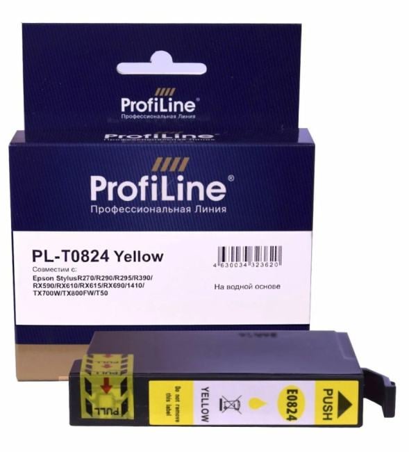 Картридж PL-0824 для Epson Stylus Yellow водн ProfiLine
