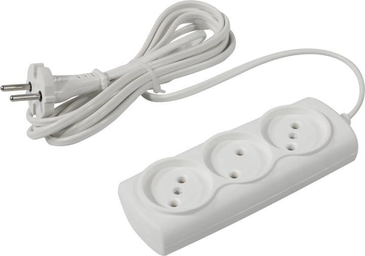 Удлинитель Smartbuy SBE-16-4-03-ZS  White  <3м>  (4 розетки)
