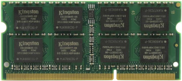 Kingston ValueRAM <KVR16LS11/8(WP)> DDR3 SODIMM 8Gb <PC3-12800>  CL11 (for NoteBook)