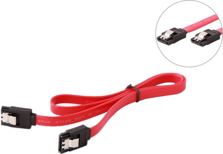 Cablexpert  <CC-SATAM-DATA-0.5M>  Кабель  SerialATA 0.5м