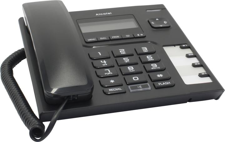 Alcatel <T56 Black>  телефон (спикерфон, дисплей)