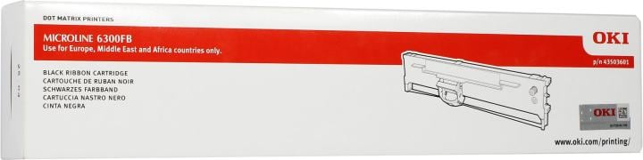 Картридж с красящей лентой для матричного принтера OKI Microline 6300FB