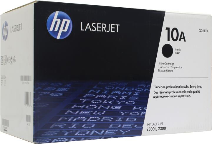 (Спец.цена) Оригинальный картридж HP Q2610A (10A) для принтера HP LaserJet 2300/ 2300n/ 2300d/ 2300dn/ 2300dtn/ 2300l/ 2300ln black, 6000 страниц