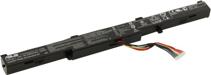 <VB-0011131/A41-X550E/AS X550E-4-4S1P Black> Aккумулятор для ноутбуков ASUS  (Li-Ion,  14.8V,  44Wh, 2950mAh)