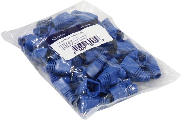 5bites <US016-50BL> Колпачок изолирующий для коннектора RJ-45 (упаковка -  50 шт, синий)