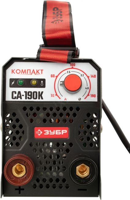 Сварочный инвертор ЗУБР СА-190К  190 А, MMA, 5400 Вт, 220 В, 1.6-4 мм
