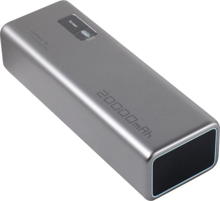 Внешний аккумулятор CUKTECH PB200P Silver Gray (USB, USB-C, 20000mAh, 150W, Li-Ion)