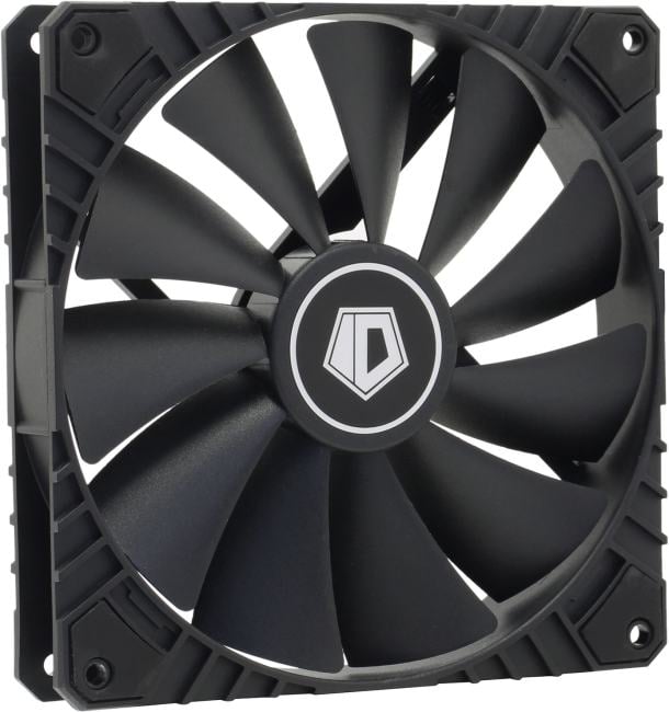 ID-Cooling <ID-FAN-WF-14025-XT-BLACK> (4пин, 140x140x25мм,  16.8-32.6дБ, 800-1600 об/мин)