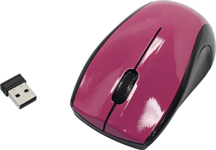 Gembird Wireless Optical Mouse <MUSW-320-P> (RTL)  USB  3btn+Roll