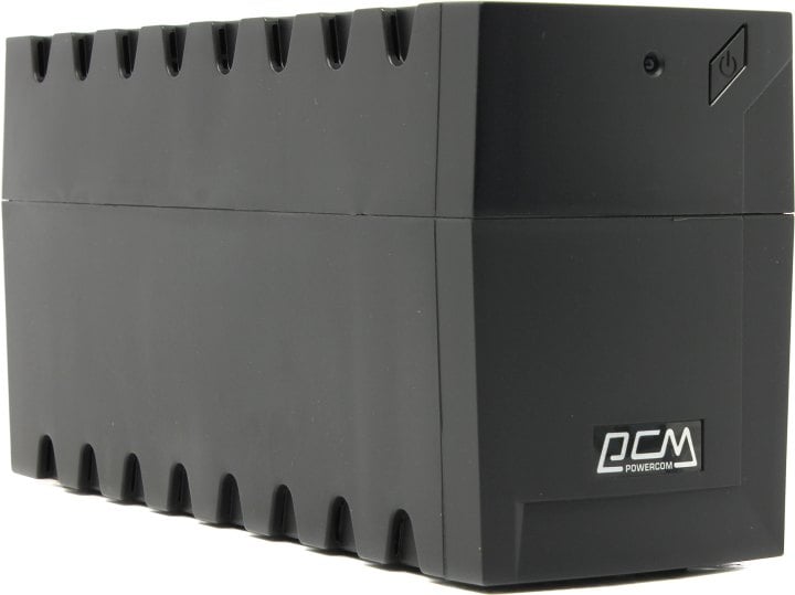 UPS 600VA PowerCom Raptor <RPT-600AP Black> +USB+защита  телефонной  линии/RJ45