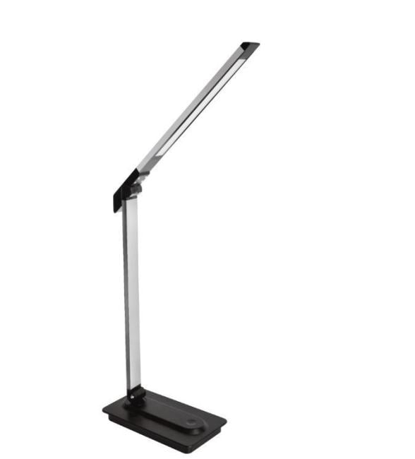CAMELION KD-846 C02 чёрный (LED Свет-ник наст, 8Вт,сенс.регулир.  яркости,  3  цвет темп)