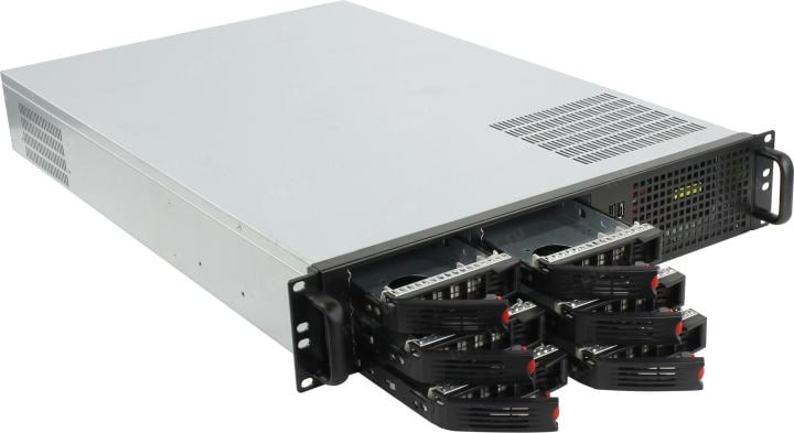 Server Case 2U  Exegate <Pro 2U660-HS06> E-ATX 600W  (24+8+2x4+2x6/8пин)  <EX264955RUS>