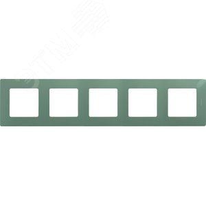 Legrand 672525 ETIKA Рамка 5 постов, светлая галька