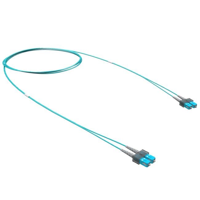 Патч-корд волоконно-оптический DKC RNPC53DCC1 Duplex SC/UPC-SC/UPC, 50/125 (OM3), 1  м, "RAM telecom"