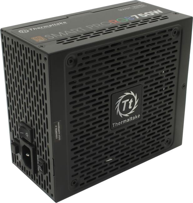 Блок питания Thermaltake <SPR-0750F-R> Smart Pro RGB 750W  (24+2x4+4x6/8пин) Cable Management
