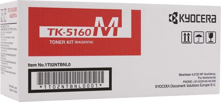 Картридж лазерный Kyocera TK-5160M для Kyocera ECOSYS P7040cdn, пурпурный, 12000 стр.